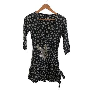 Y2K playboy mini dress